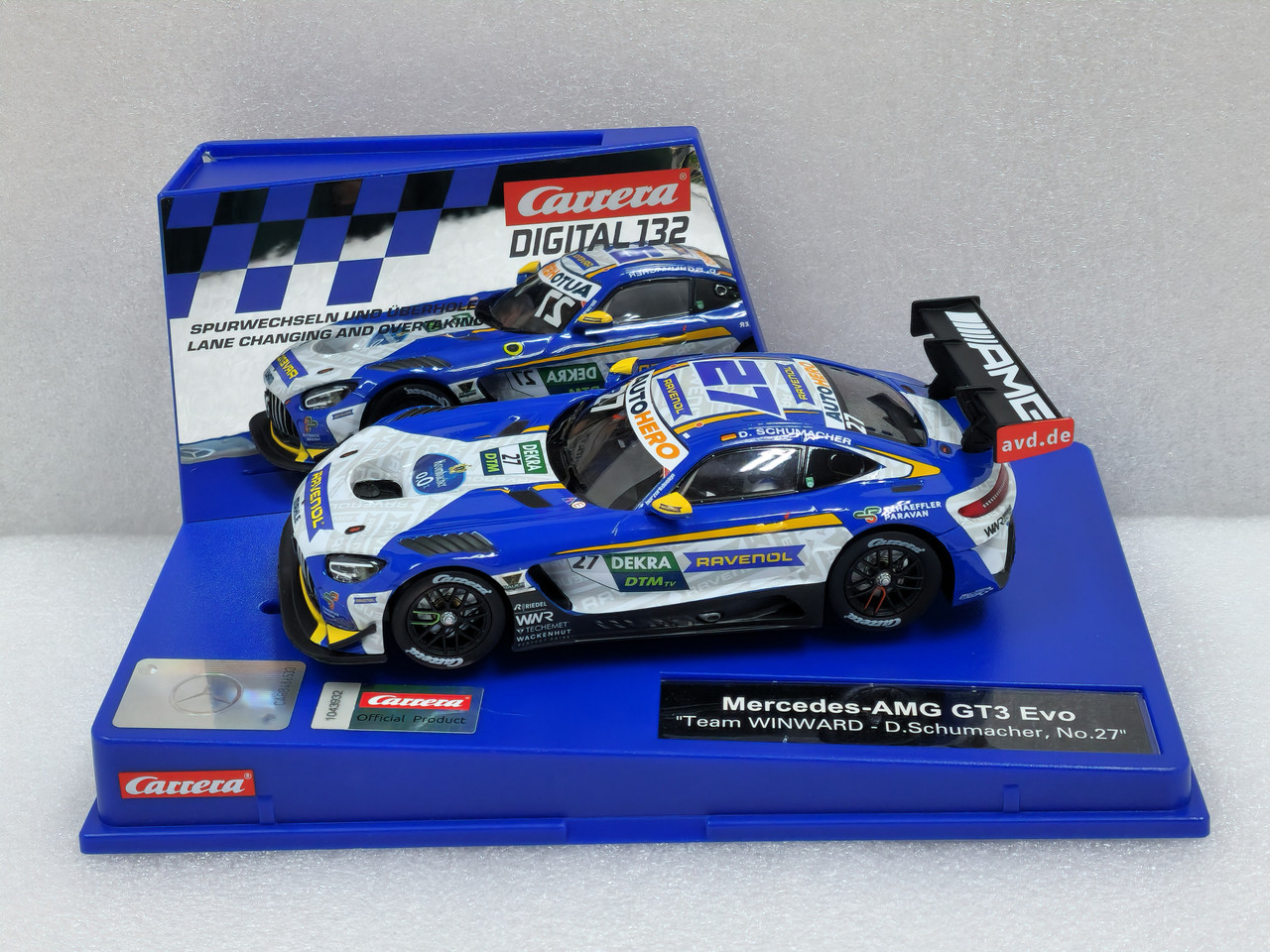 31067 Carrera Digital 132 Mercedes-AMG GT3 Evo Team Winward D