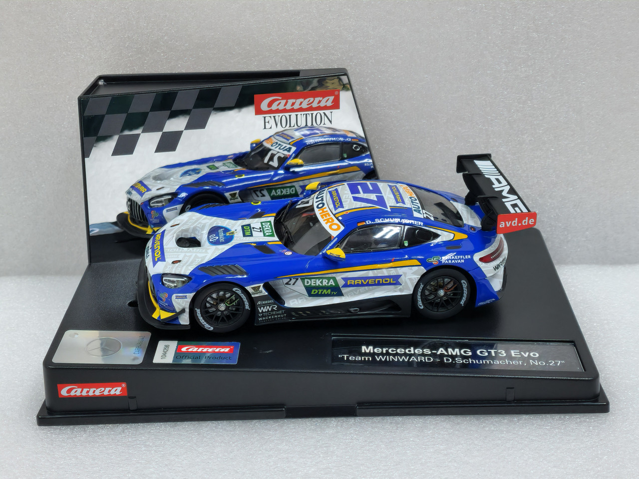 27736 Carrera Evolution Mercedes-AMG GT3 Evo Team Winward D