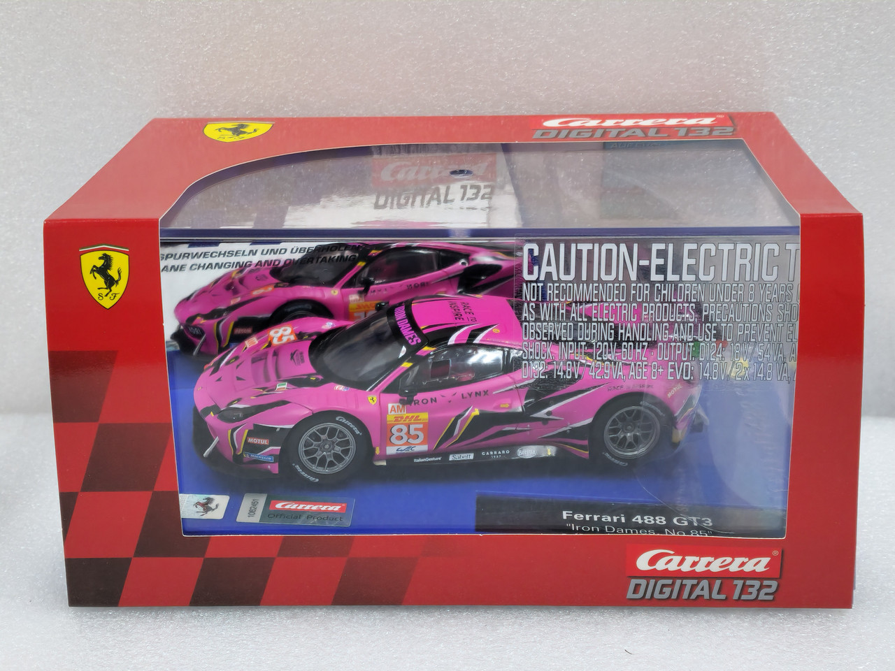 31081 Carrera Digital 132 Ferrari 488 GT3 Iron Dames, #85 1:32