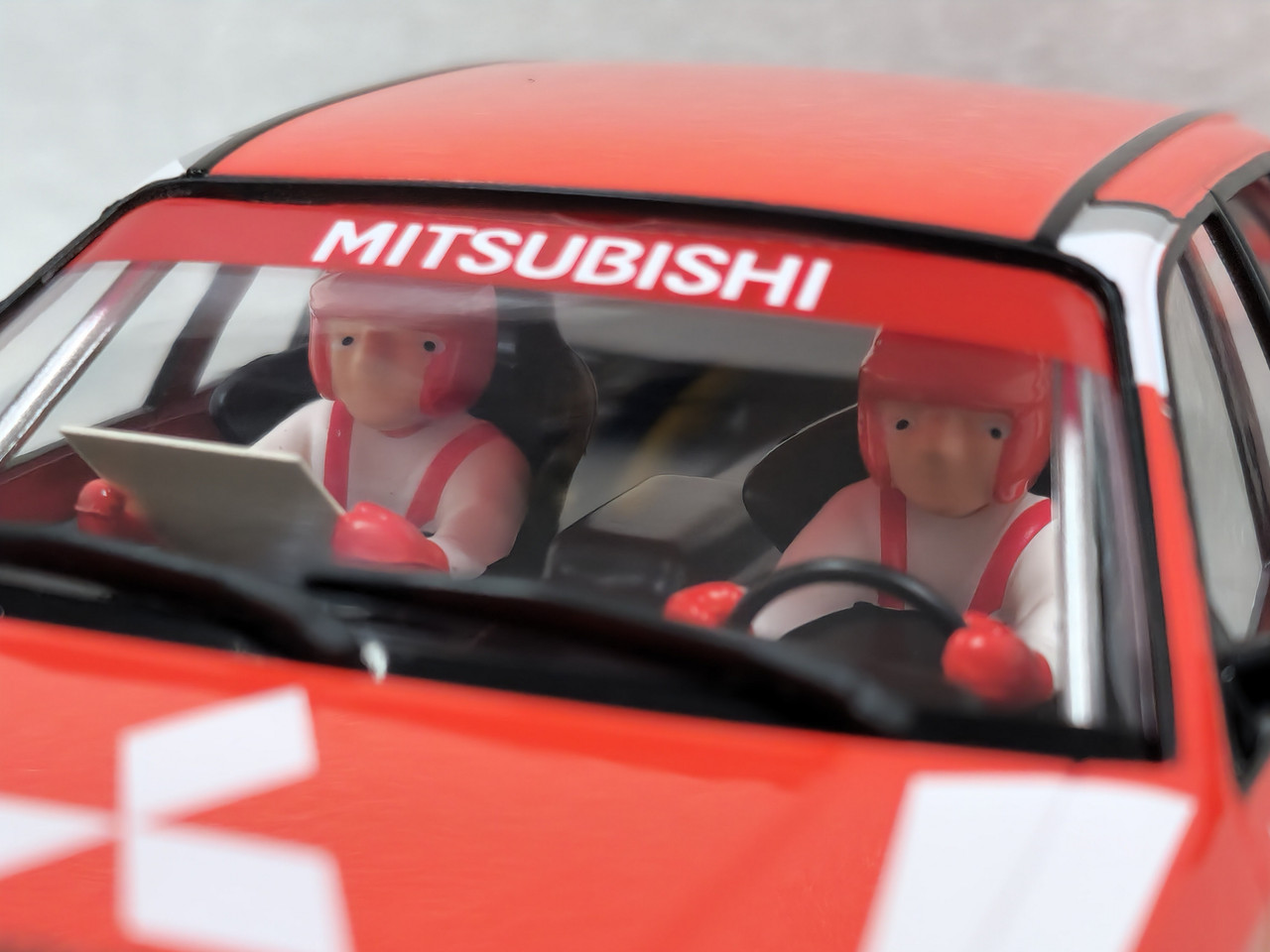 52202 Avant Slot Mitsubishi Galant VR4 Rally Art Red 1:32 Slot Car