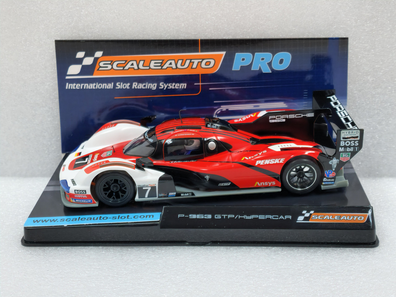 SC-6324 Scaleauto Porsche 963 GTP 24h Daytona 2023, #7 1:32 Slot