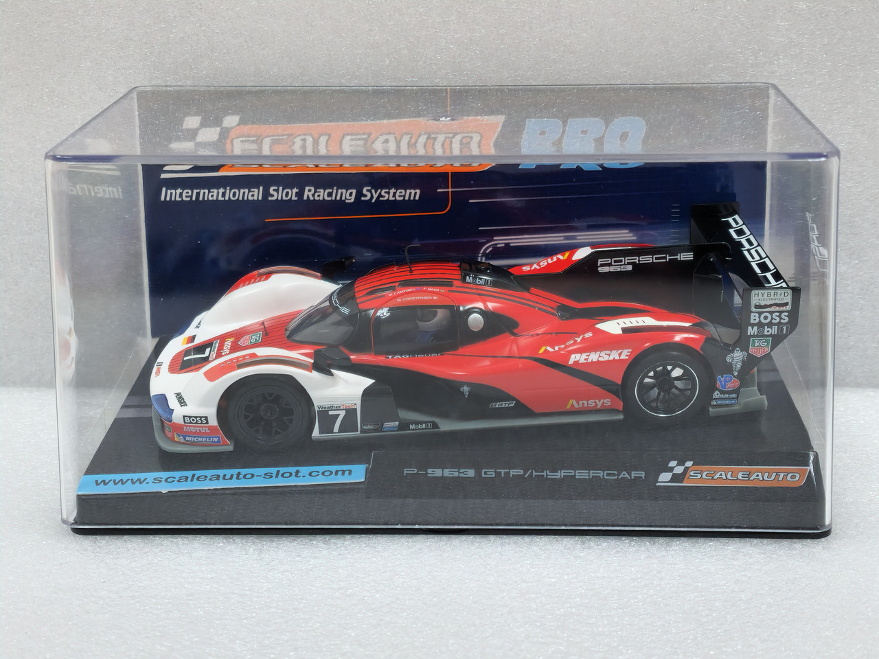 SC-6324 Scaleauto Porsche 963 GTP 24h Daytona 2023, #7 1:32 Slot