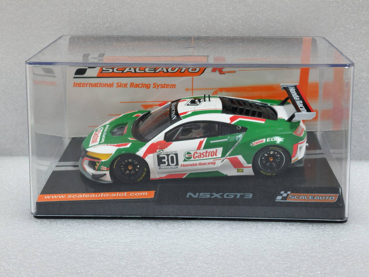 SC-6307R Scaleauto Honda NSX GT3 Blancpain 2018 Castrol R-Series