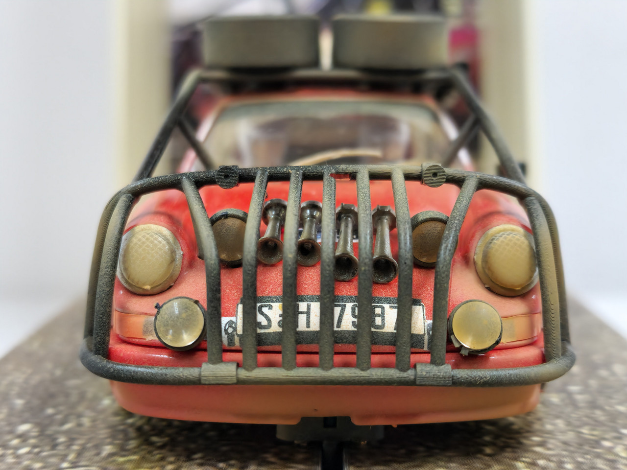 E2054AR Fly Porsche 911 London-Sydney Marathon 1968 Race Version w