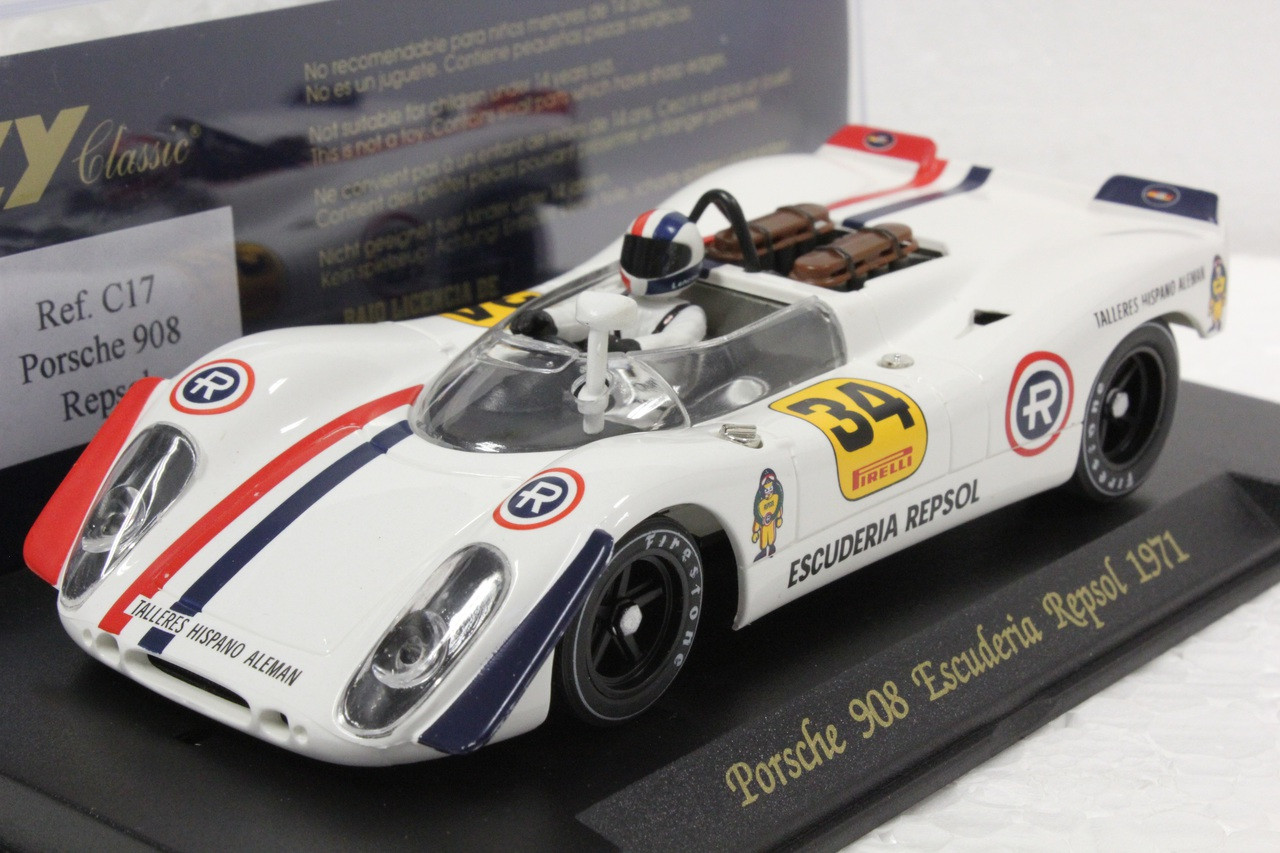 C17 Fly Porsche 908 Escuderia Repsol 1971 1:32 Slot Car - Great