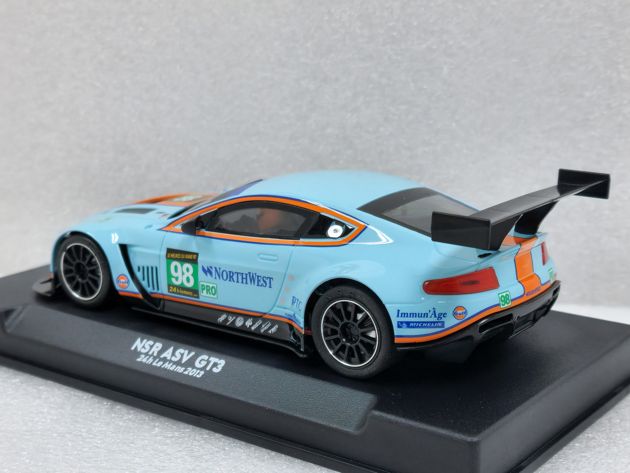 0404AW NSR ASV GT3 Gulf Le Mans 24H 2013, #98 1:32 Slot Car