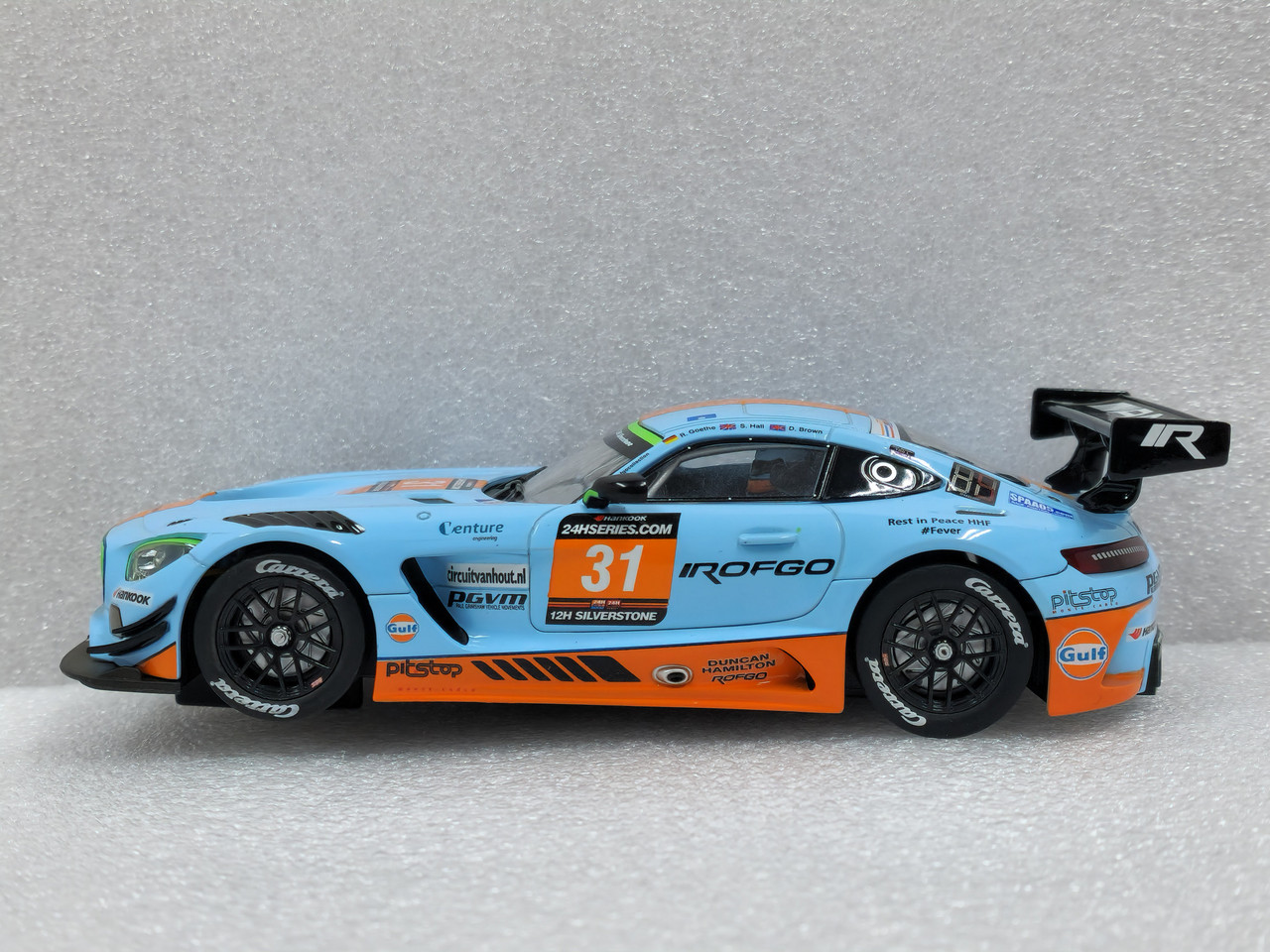 30870 Carrera Digital 132 Mercedes-AMG GT3 Gulf Rofgo Racing