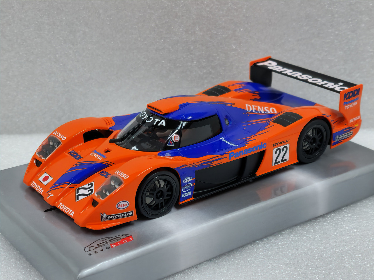 RS0206 RevoSlot Toyota GT-One Orange, #22 1:32 Slot Car - Great