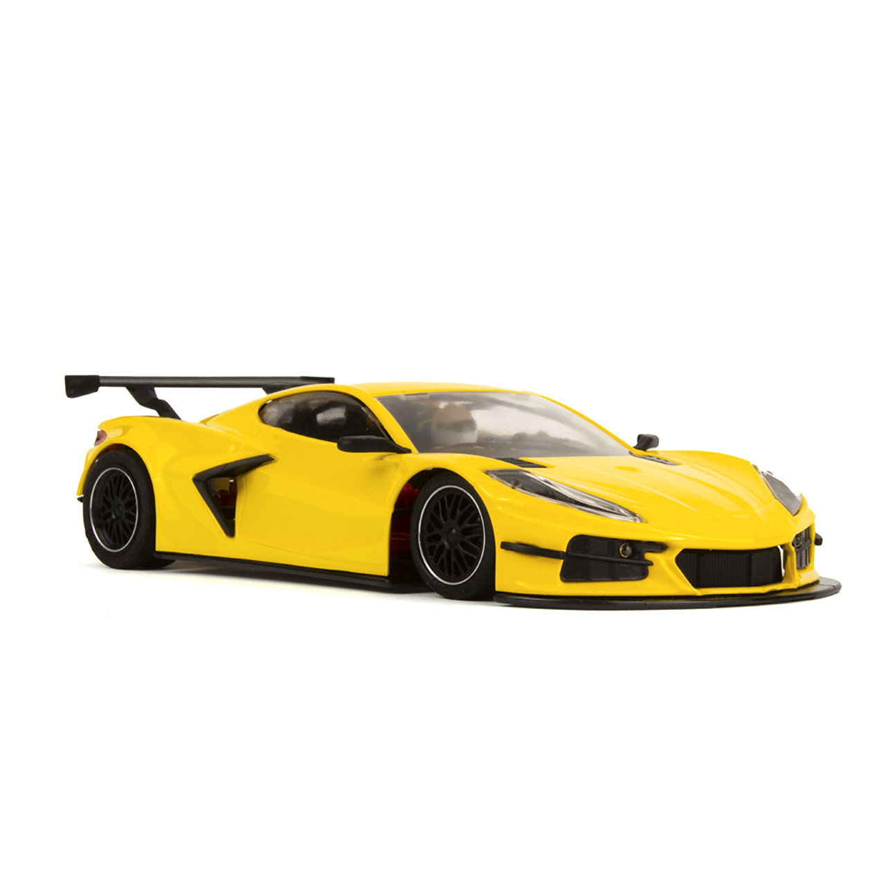 0395AW NSR Corvette C8R Test Car Yellow 1:32 Slot Car