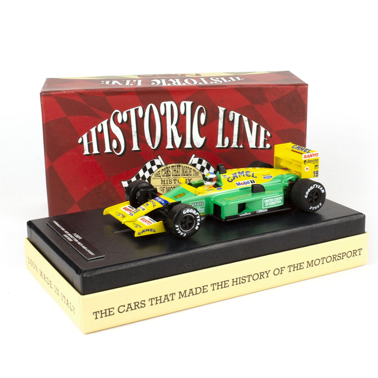 1/18 #6 Benetton B194 R.Patrese CAMELロゴ Michael Schumacher Benetton Camel Formula 1 Signed Front