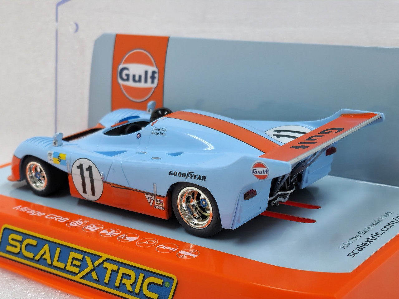 C4443 Scalextric Mirage GR8 Le Mans 1975 Winner Special Edition