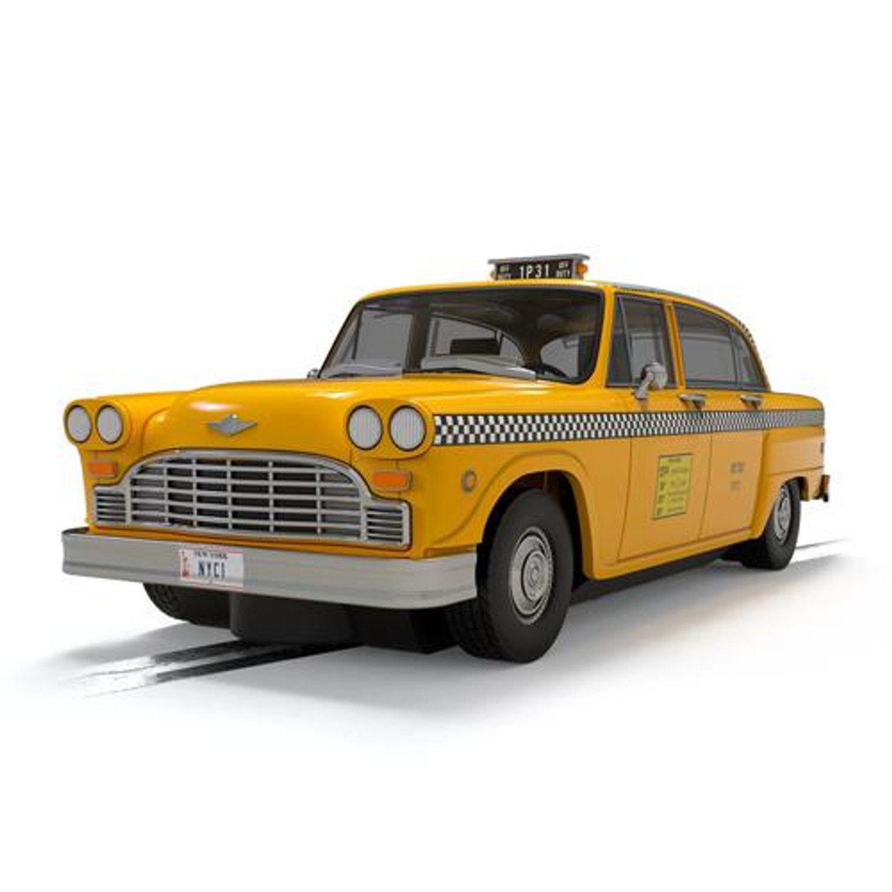 MK Taxi C4432 Scalextric 1977 NYC Taxi 1:32 Slot Car - Great Traditions