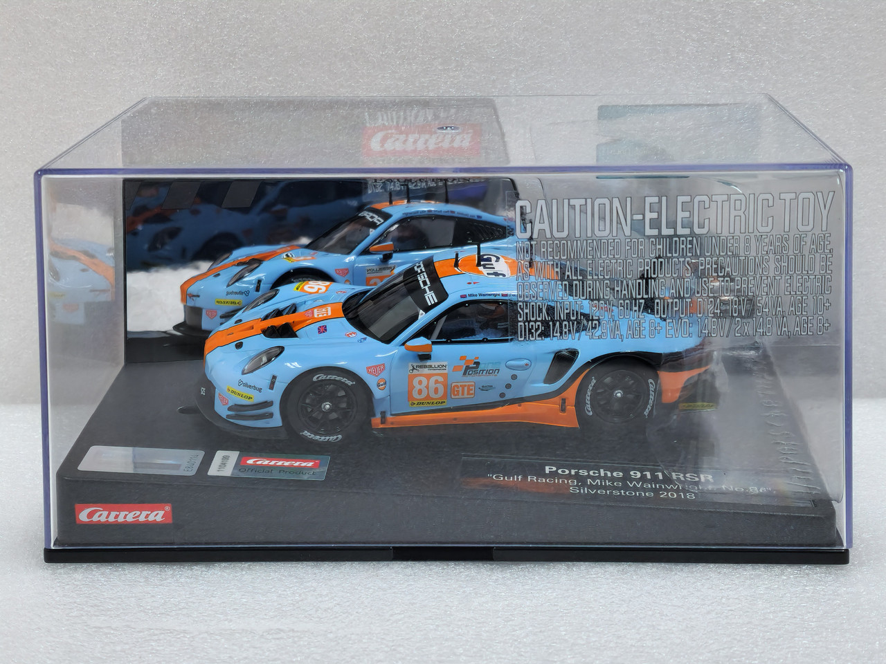 27780 Carrera Evolution Porsche 911 RSR Gulf Racing Silverstone