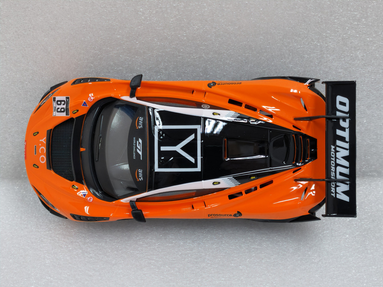 0407AW NSR McLaren 720S GT3 Y.CO 24H Spa 2020, #69 1:32 Slot Car