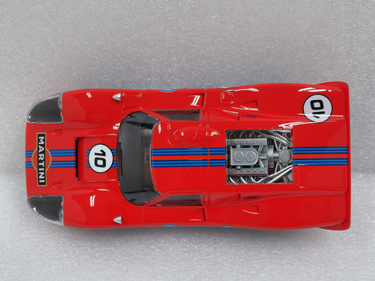 0410SW NSR Ford MKIV Martini Racing Red, #10 1:32 Slot Car - Great