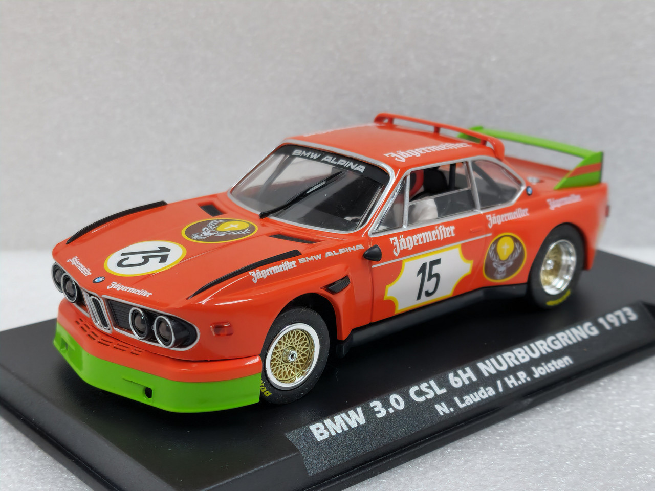 V2001 Fly BMW 3.0 CSL Jagermeister 6H Nurburgring 1973, #15 1:32
