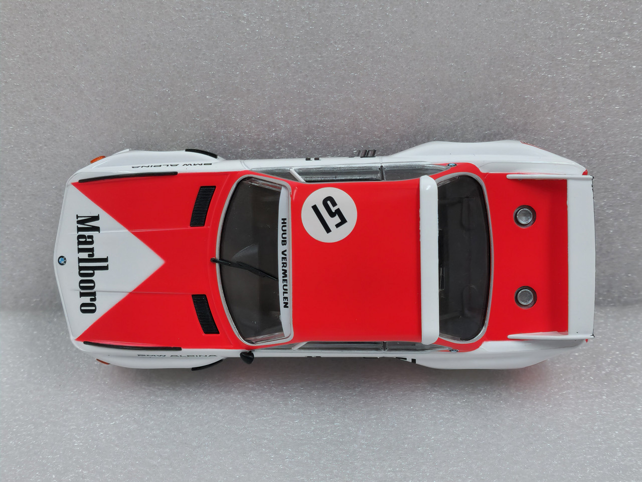 V2002 Fly BMW 3.0 CSL Marlboro Zandvoort 1974, #51 1:32 Slot Car