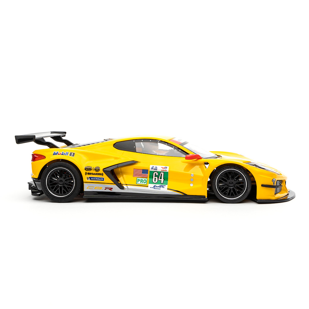 NSR Corvette C8 スロットカー1/32 CORVETTE C8.R - TEST CAR WHITE - NSR Slot Cars Professionali
