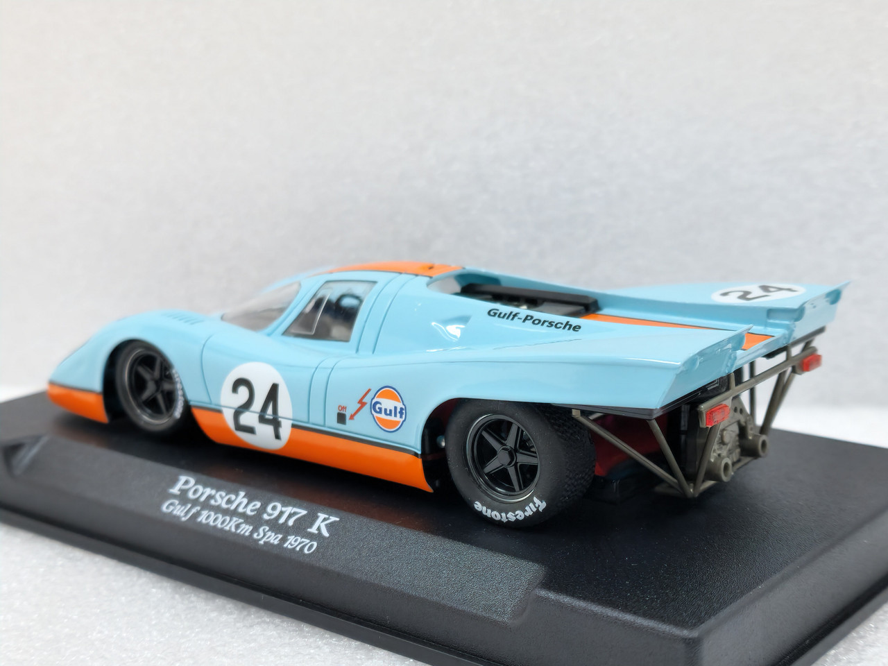 0416SW NSR Porsche 917k Gulf 1000km Spa 1970, #24 Winner 1:32 Slot