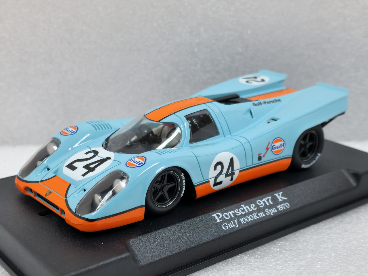 0416SW NSR Porsche 917k Gulf 1000km Spa 1970, #24 Winner 1:32 Slot
