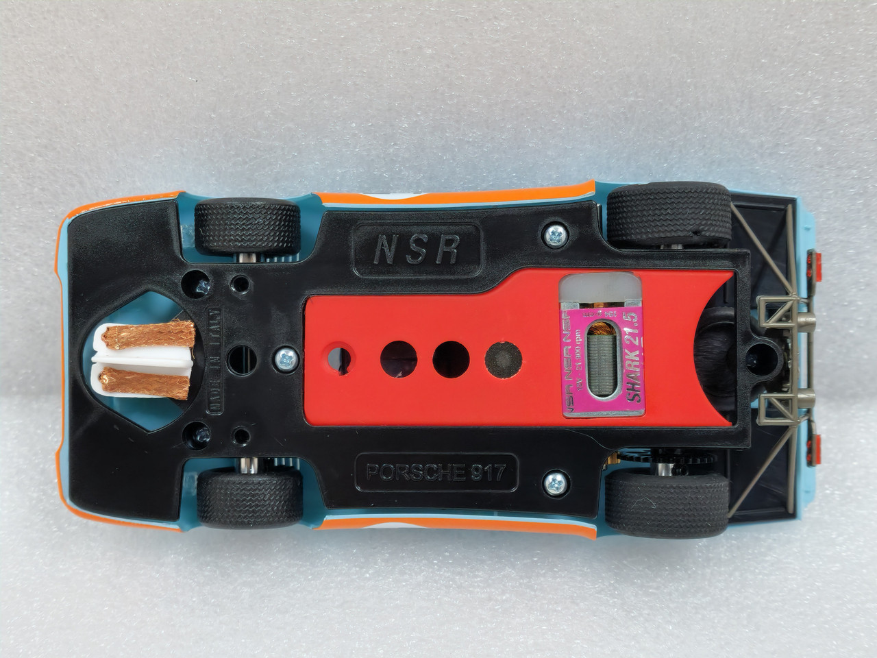 0416SW NSR Porsche 917k Gulf 1000km Spa 1970, #24 Winner 1:32 Slot