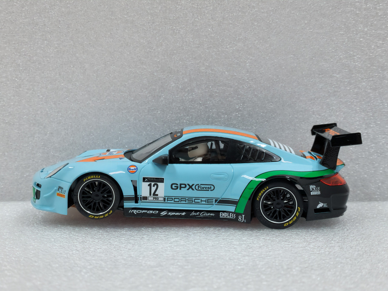 0422AW NSR Porsche 997 GT3 GPX 2020 Targa Florio, #12 1:32 Slot