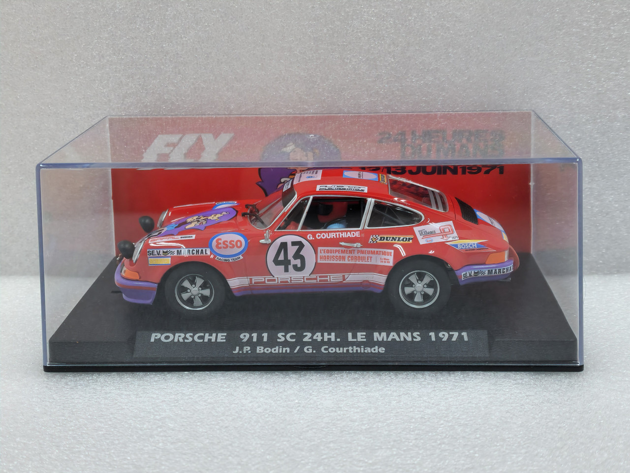 A2072 Fly Porsche 911 SC 24h Le Mans 1971, #43 1:32 Slot Car