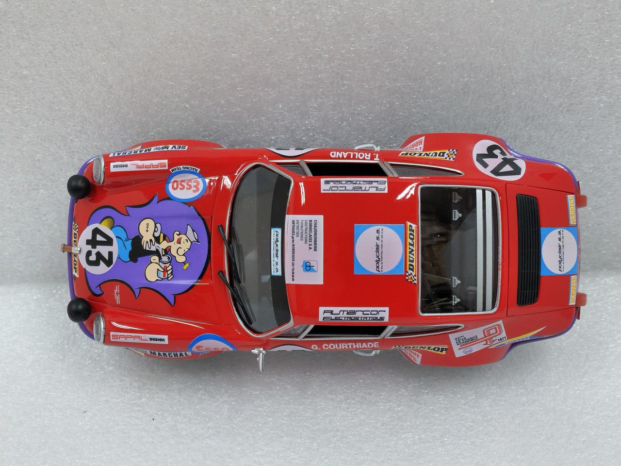 A2072 Fly Porsche 911 SC 24h Le Mans 1971, #43 1:32 Slot Car
