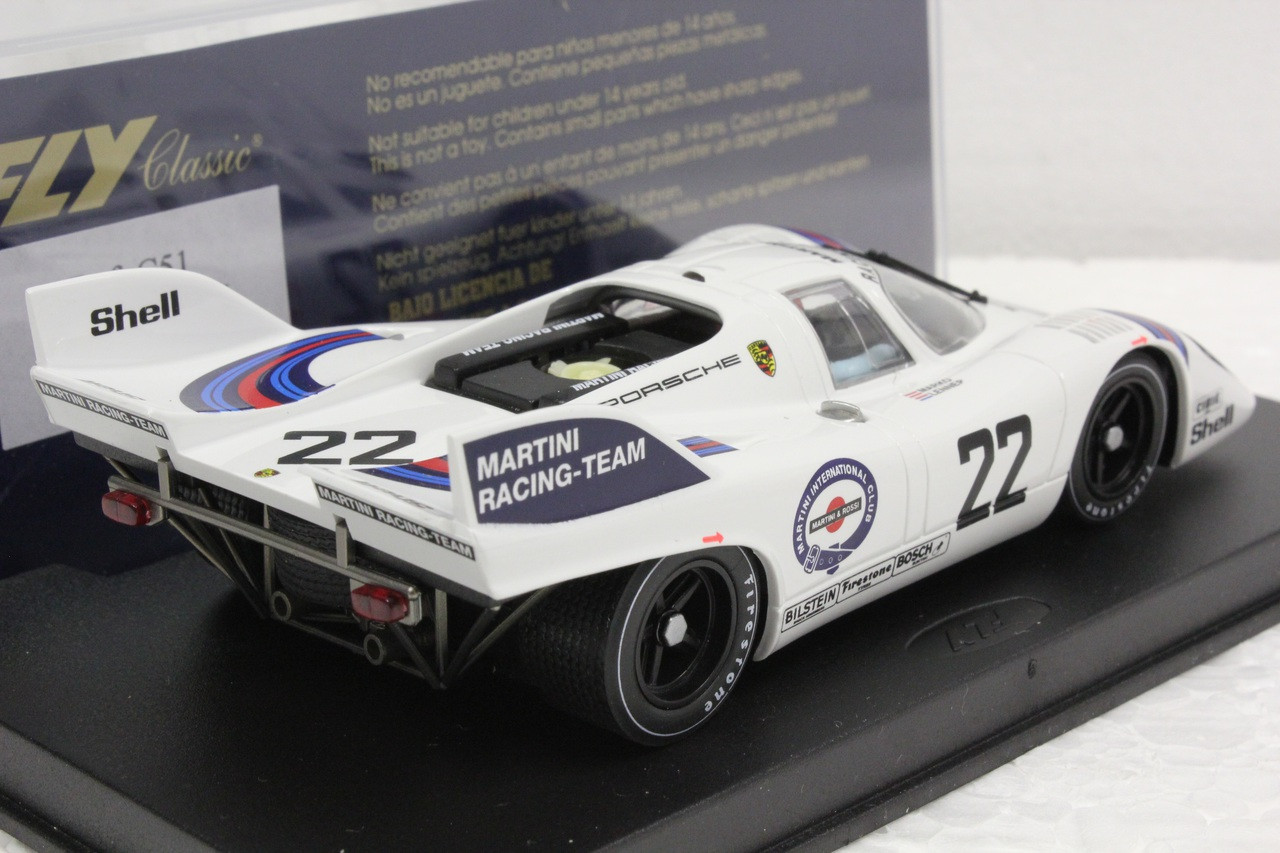 C51 Fly Porsche 917K 1st Le Mans 1971 Martini Racing Team 1:32 Slot Car