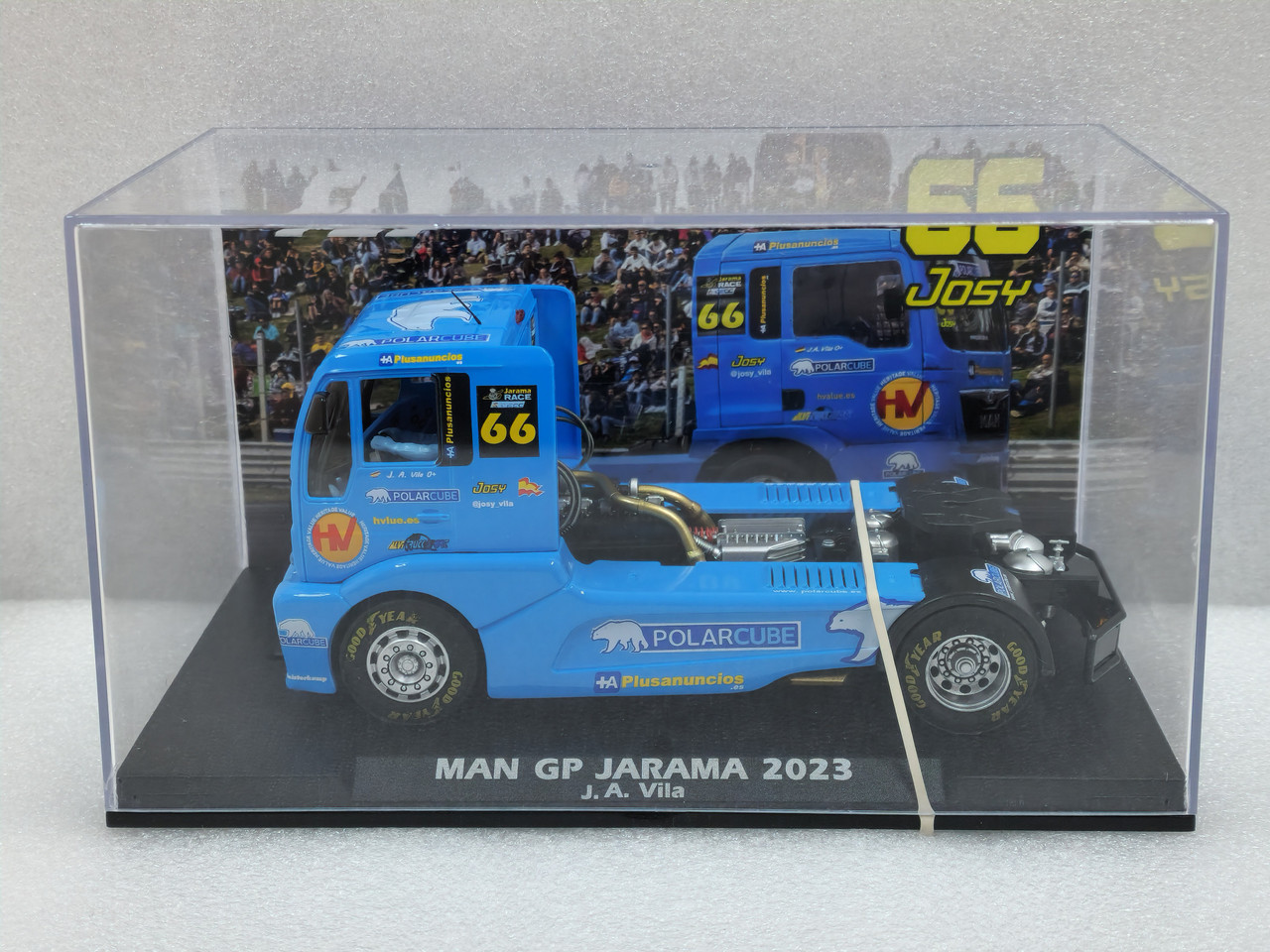TRUCK62 Fly MAN TR1400 GP Jarama 2023 José Alberto Vila, #66 1:32