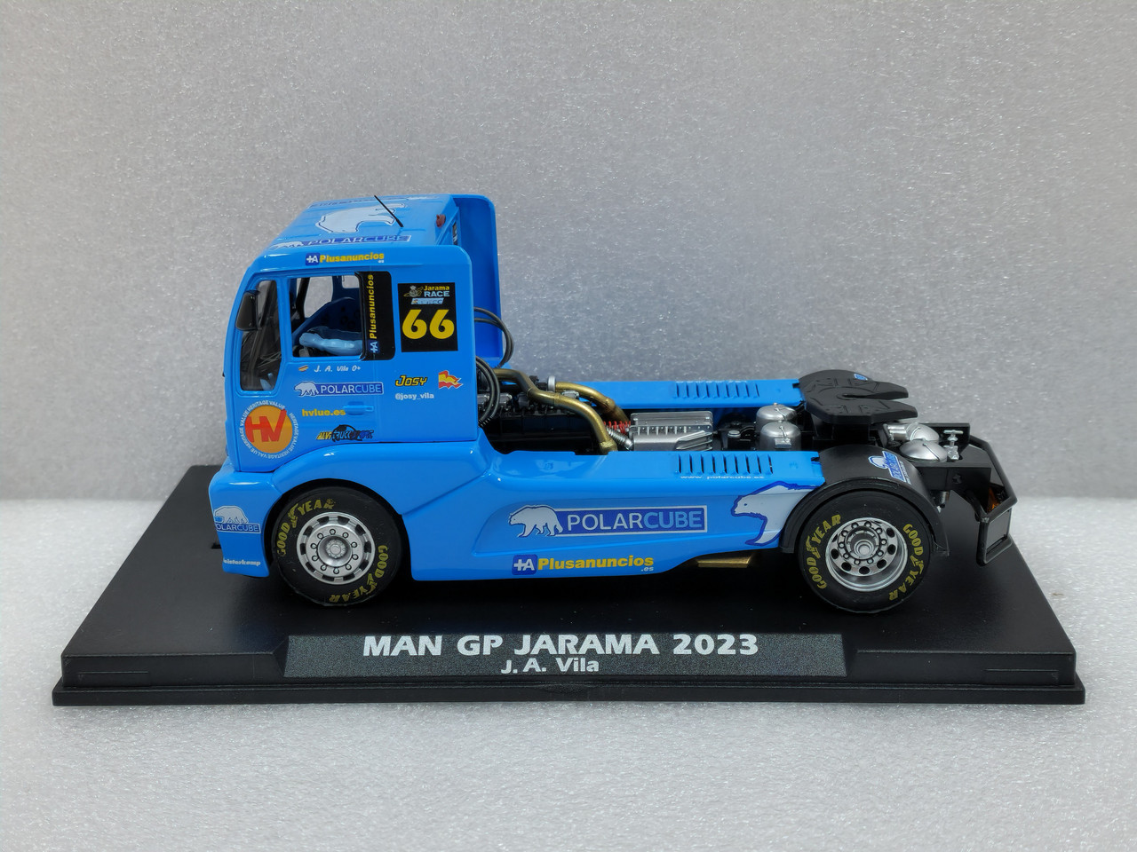 TRUCK62 Fly MAN TR1400 GP Jarama 2023 José Alberto Vila, #66 1:32