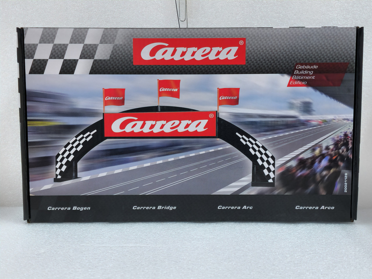 21126 Carrera Victory Arch Bridge 1:24/1:32 Slot Car Building