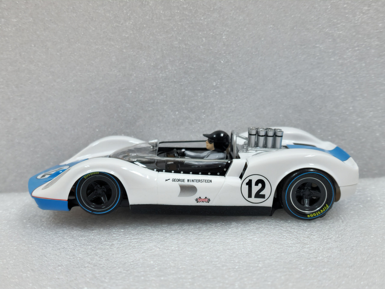 CA00406S/W Thunderslot McLaren ELVA Mk1 Bridgehampton 500km 1965