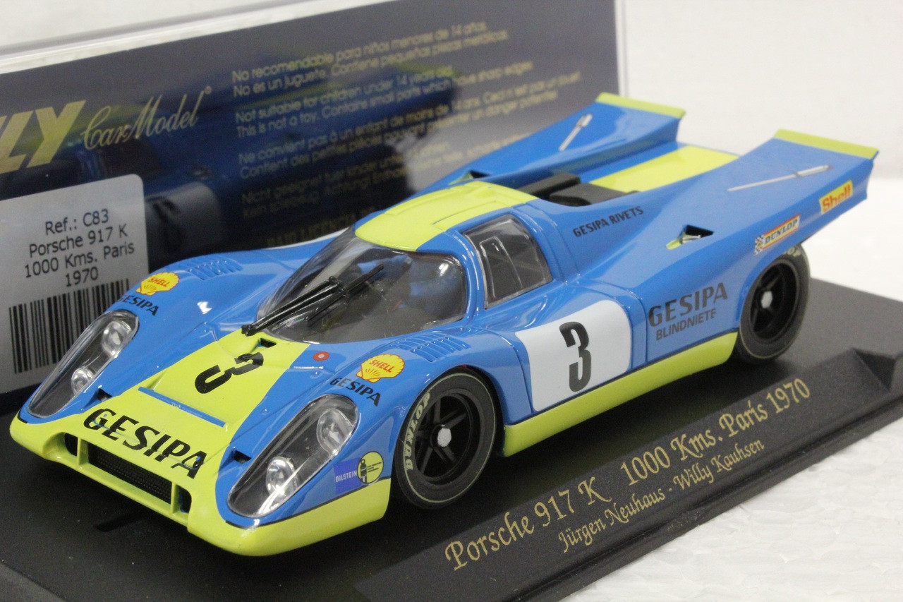 C83 Fly Porsche 917K 1000 km Paris 1970 1:32 Slot Car