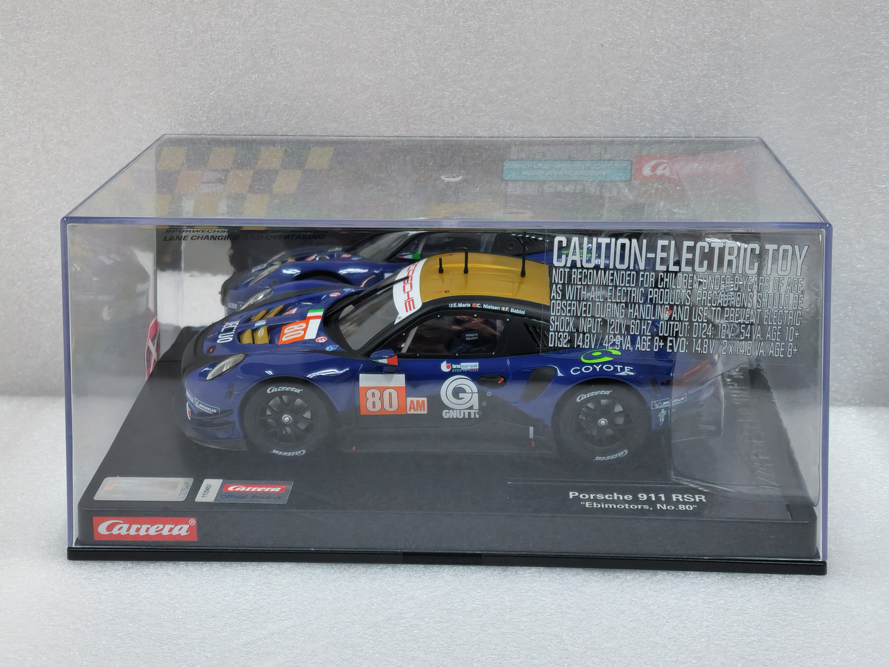 23971 Carrera Digital 124 Porsche 911 RSR Ebimotors, #80 1:24 Slot
