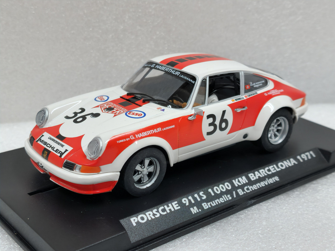 A2046 Fly Porsche 911 1000km Barcelona 1971, #36 1:32 Slot Car