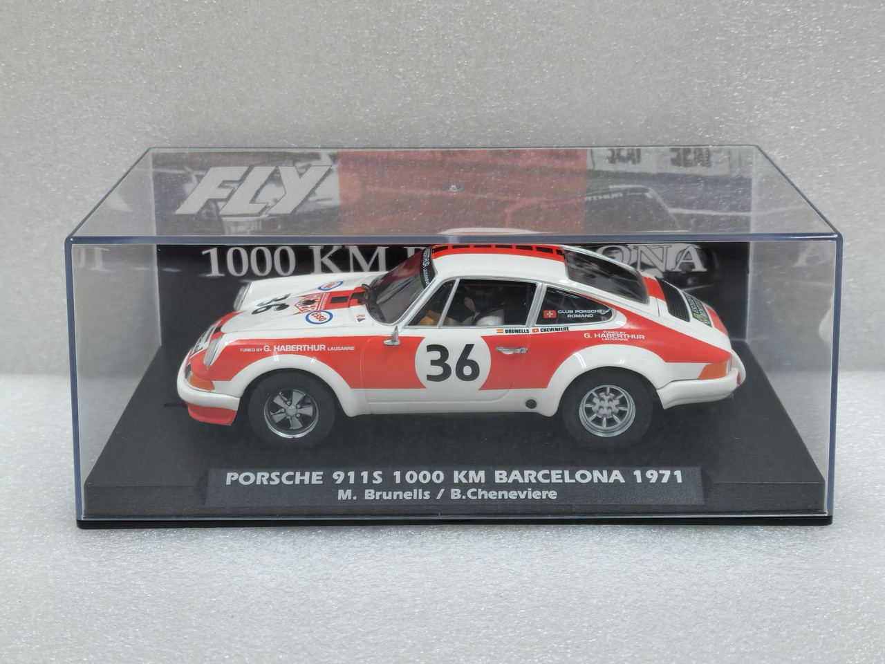 A2046 Fly Porsche 911 1000km Barcelona 1971, #36 1:32 Slot Car