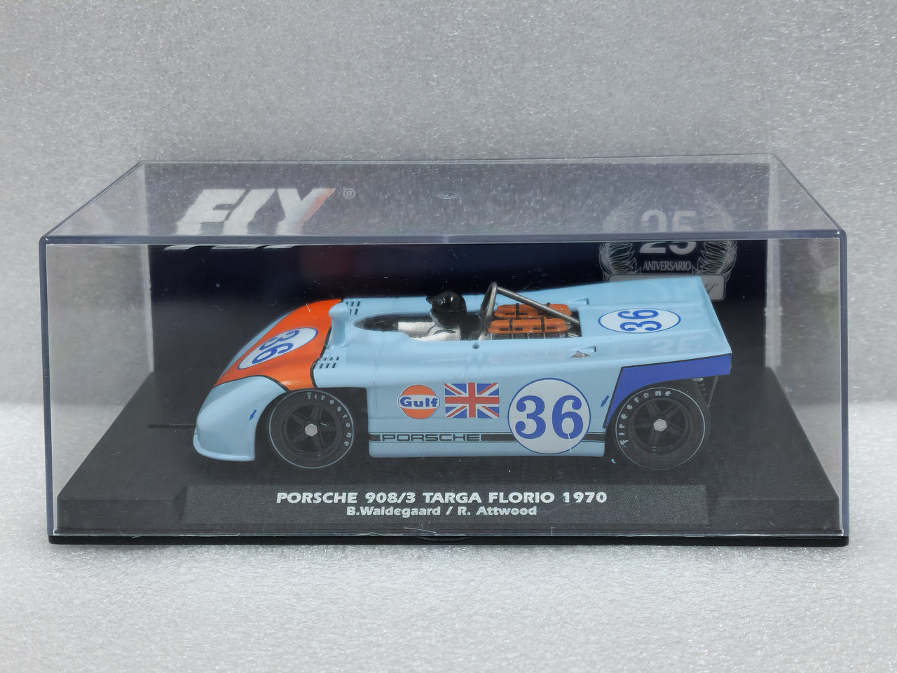 A2501 Fly Porsche 908/3 Targa Florio 1970, #36 1:32 Slot Car