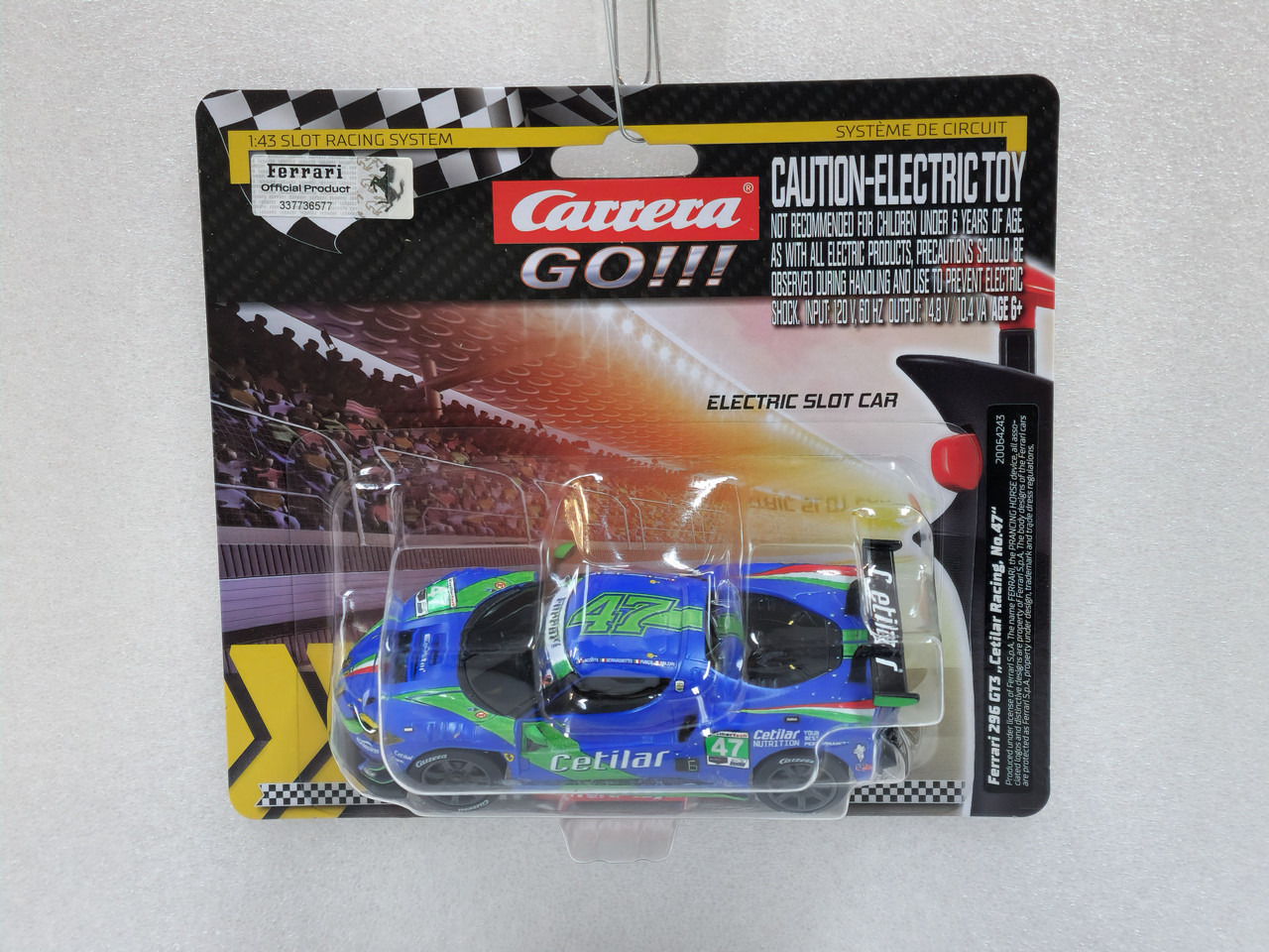 BBR Ferrari 296 GT3 Cetilar 47 ミニカー IMSA BBR 1:43 Ferrari 296 GT3 #47 Cetilar Racing 2023 IMSA