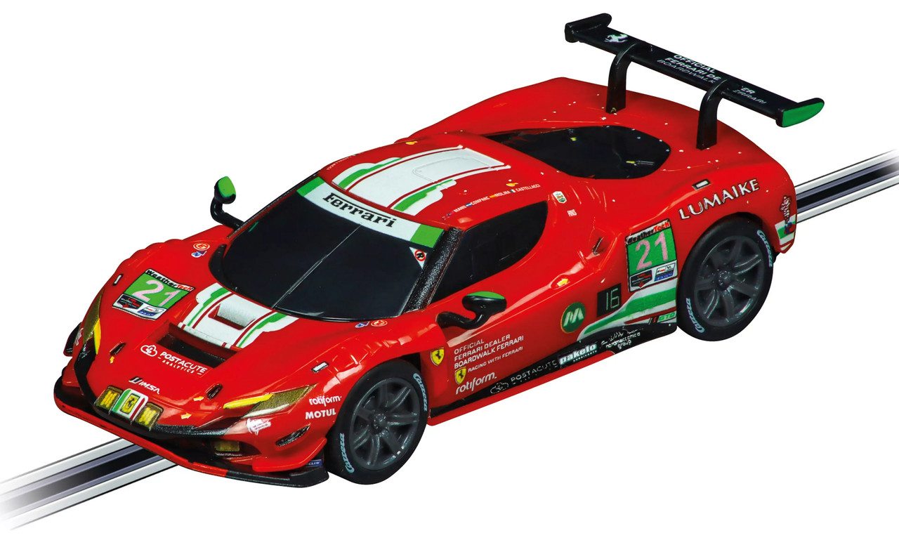 64242 Carrera GO!!! Ferrari 296 GT3 DTM AF Corse, #21 1:43 Slot