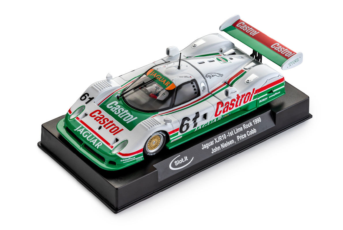 SICA42C Slot.it Jaguar XJR10 1st Lime Rock 1990, #61 1:32 Slot Car