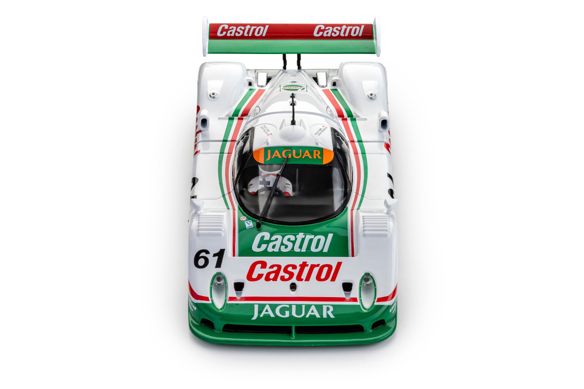 ⑥slot.it スロットカー　ジャガーXJR10 カストロール SICA42C Slot.it Jaguar XJR10 1st Lime Rock 1990, #61 1:32 Slot Car