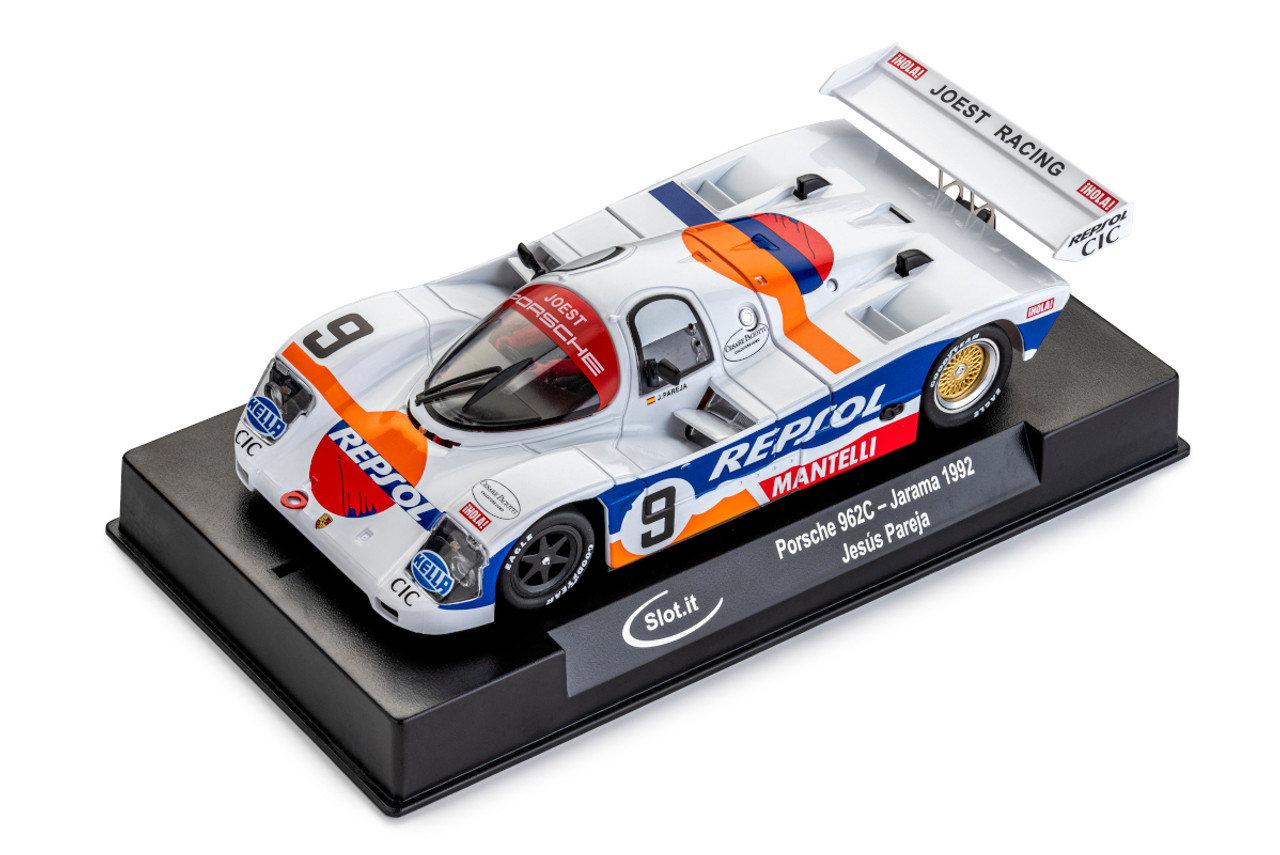 slot.it スロットカー　ポルシェ962C SICA52C Slot.it Porsche 962C Jarama 1992, #9 1:32 Slot Car