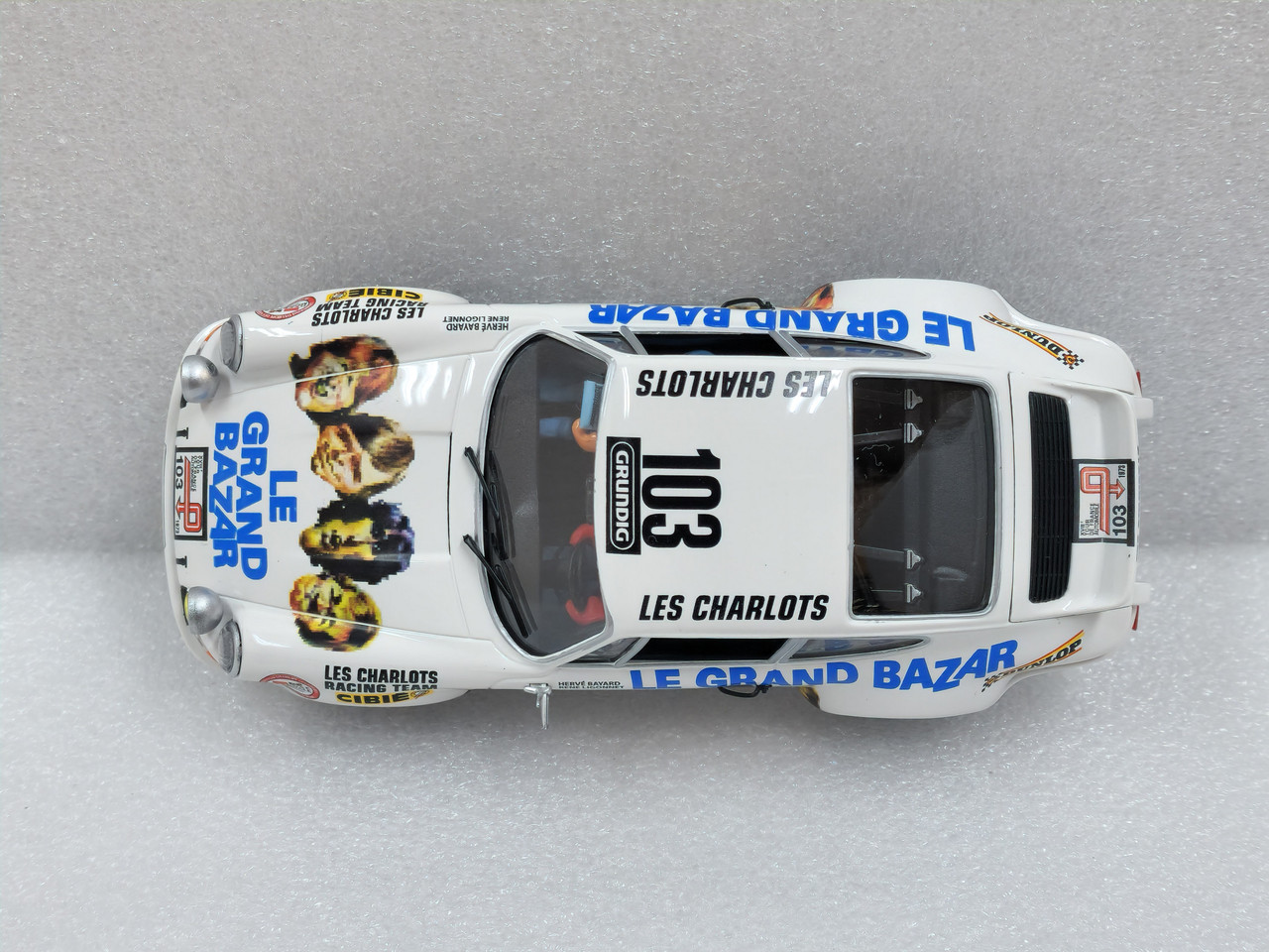 A2052 Fly Porsche 911 SC Tour Auto 1973 Le Grand Bazar 1:32 Slot