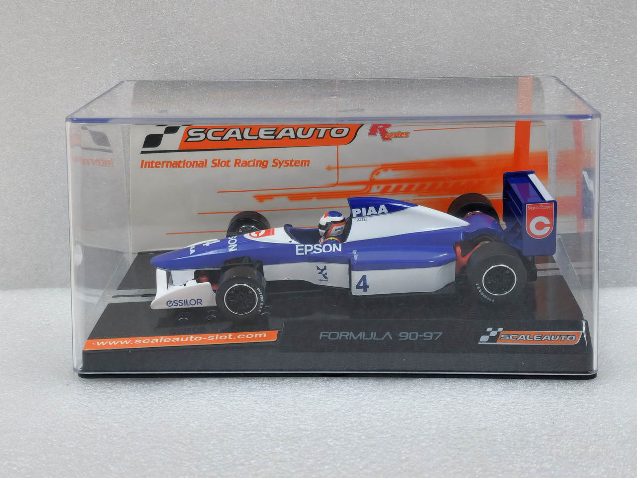 SC-6267 Scaleauto Formula 90-97 Blue/White 1990, #4 High Nose 1:32