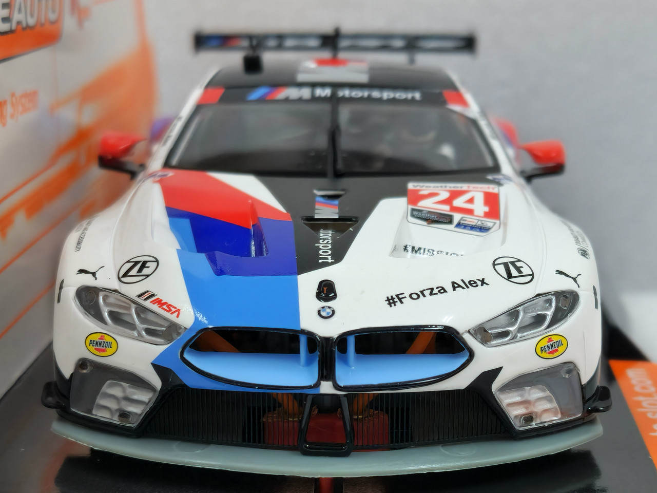 SC-6361R Scaleauto BMW M8 GTLM M-Motorsport 24h Daytona 2019 R