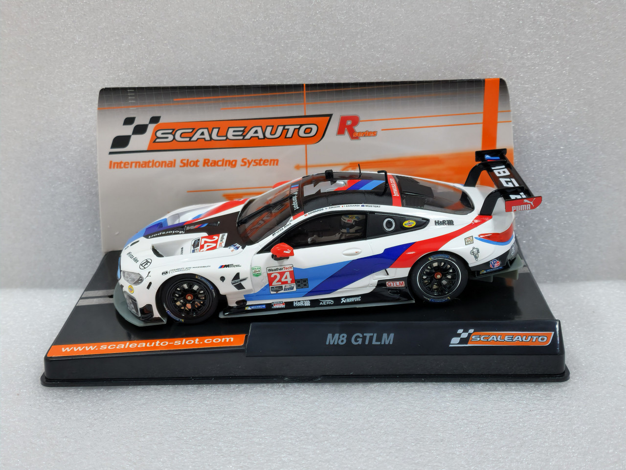 SC-6361R Scaleauto BMW M8 GTLM M-Motorsport 24h Daytona 2019 R