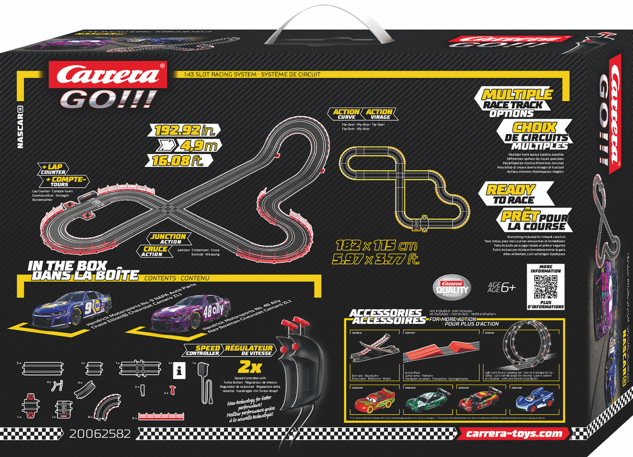 62582 Carrera GO!!! NASCAR Talladega Superspeedway Competition 1