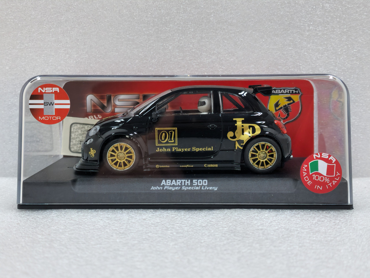 0427SW NSR Abarth 500 JPS (John Player Special) Livery, #1 1:32