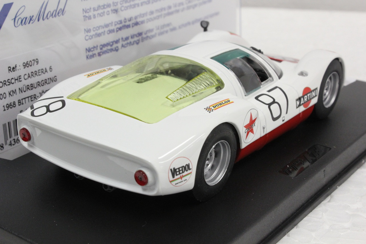 E1501 Fly Porsche Carrera 6 1000 Km Nurburging 1968 1:32 Slot Car